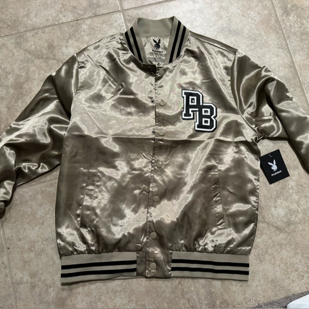 Playboy Varsity Graphic Bomber